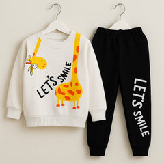 Boys Printed Tracksuit - Let's Smile