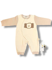 Newborn Romper Outfit - Trendy Beige Colour
