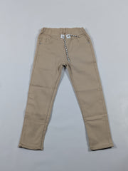 Kids' Khaki Slim-Fit Chinos