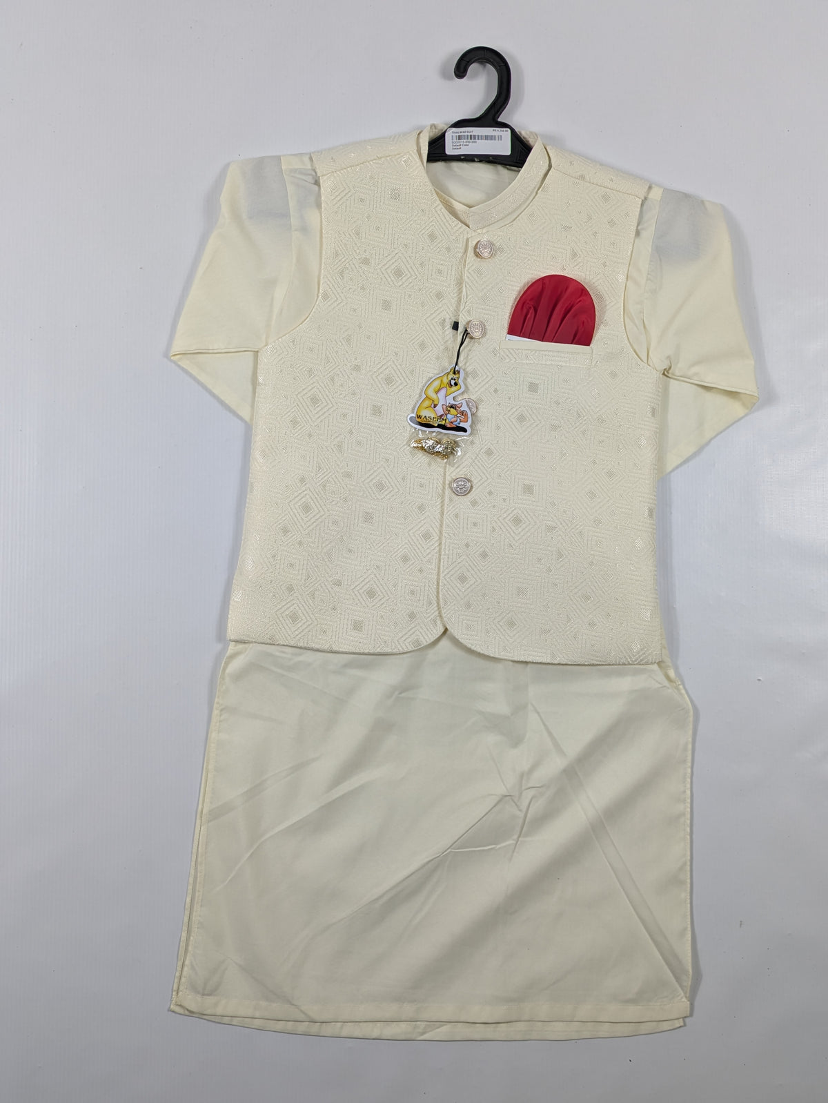 Kids Traditional Kurta Waistcoat Set