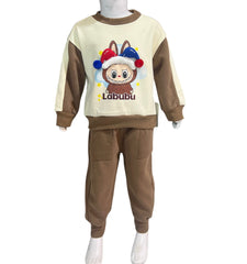 Boys Cartoon Printed Tracksuit - Labubu Style
